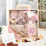 Angeliz Lovely Beginner Wooden Box 10pcs Set - Pink (Klang Valley Delivery Only)