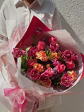Sweet Serenity Tulip Flower Bouquet (Klang Valley Delivery Only)