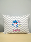 Personalised Pillow - Baby Shark (Nationwide Delivery)