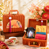 WOVEN MOON BASKET GIFT SET 藤织⽉满礼篮 (Nationwide Delivery)  - Mooncake Festival 2026