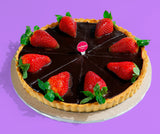Signature Hazelnut Chocolate Cream Cheese Tart