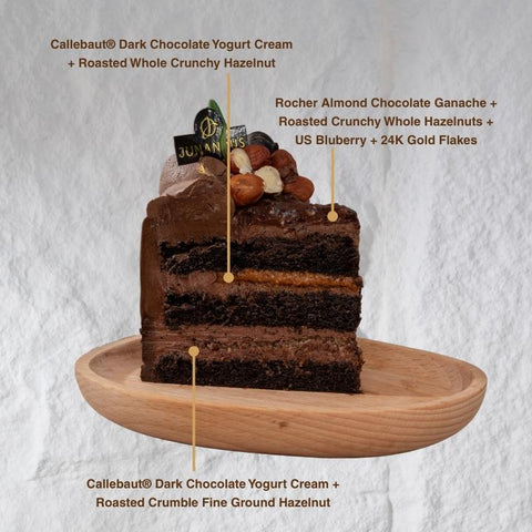 Callebaut® Gianduja Dark Chocolate Chiffonge®