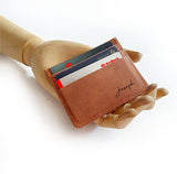 PU Set - Compact Card Wallet & Wooden Pen - Father's Day Flowers & Gifts 2026