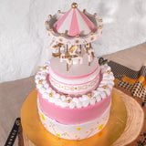 Carousel Theme Cake (Pink)