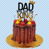 Chocoholic Dad Cake (Klang Valley Delivery)