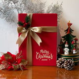 Christmas 2025 - Personalised Stainless Steel Tumbler with Handle and Straw and Ahmad Tea (Music Box Edition)