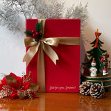 Christmas 2025 - Personalised Stainless Steel Tumbler with Handle and Straw and Ahmad Tea (Music Box Edition)
