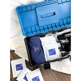 Ultimate Recharge Treasure | Personalized Toolbox With EyeMask, Coffee, Massage Gun And T-shirt (Klang Valley Delivery)