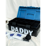 Ultimate Recharge Treasure | Personalized Toolbox With EyeMask, Coffee, Massage Gun And T-shirt (Klang Valley Delivery)