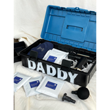 Ultimate Recharge Treasure | Personalized Toolbox With EyeMask, Coffee, Massage Gun And T-shirt (Klang Valley Delivery)