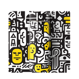 BDARI Flask - Creepy Smiles (Nationwide Delivery)