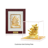 Blossoming Harvest | Luxury Gift 99.9% 24K Gold Plated | (Nationwide Delivery)