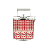 BDARI Tiffin Carrier - Red Aztec (Nationwide Delivery)