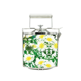 BDARI Tiffin Carrier - White Floral Botanic (Nationwide Delivery)