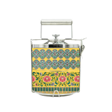 BDARI Tiffin Carrier - Yellow Chinese Ornament (Nationwide Delivery)