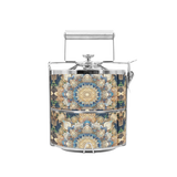 BDARI Tiffin Carrier - Glory Blue Mandala (Nationwide Delivery)