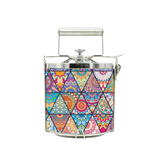 BDARI Tiffin Carrier - Ethnic Tiles (Nationwide Delivery)