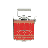 BDARI Tiffin Carrier - Indian Saree Chili Red (Nationwide Delivery)