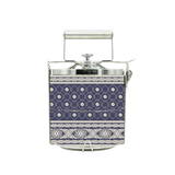 BDARI Tiffin Carrier - Indian Saree Slate Blue (Nationwide Delivery)