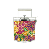 BDARI Tiffin Carrier - Maroon Green Batik (Nationwide Delivery)
