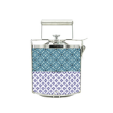 BDARI Tiffin Carrier - Mix Blue White Batik (Nationwide Delivery)