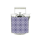BDARI Tiffin Carrier - Portuguese Floral Tiles  (Nationwide Delivery)