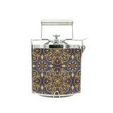 BDARI Tiffin Carrier - Purple Golden Flower (Nationwide Delivery)