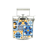 BDARI Tiffin Carrier - Spanish Pottery (Nationwide Delivery)