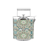 BDARI Tiffin Carrier - Green Reminiscent Mandala