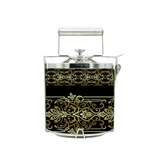 BDARI Tiffin Carrier - Black Songket (Nationwide Delivery)