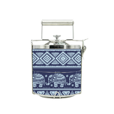 BDARI Tiffin Carrier - Blue Ethnic Elephant (Nationwide Delivery)
