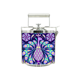 BDARI Tiffin Carrier - Pattern With Peacock (Nationwide Delivery)