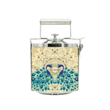 BDARI Tiffin Carrier - Blue Peacock Mandala (Nationwide Delivery)