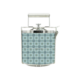 BDARI Tiffin Carrier - Portuguese Tiles (Nationwide Delivery)