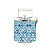 BDARI Tiffin Carrier - Arabic Mosaic Tile (Nationwide Delivery)