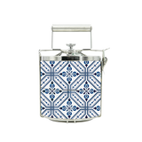 BDARI Tiffin Carrier - Blue Ceramic (Nationwide Delivery)
