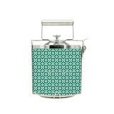 BDARI Tiffin Carrier - Green Mosaic Tiles  (Nationwide Delivery)