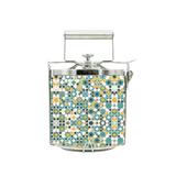 BDARI Tiffin Carrier - Islamic Ornamental Tiles (Nationwide Delivery)