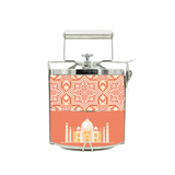 BDARI Tiffin Carrier - Orange Iznik Tiles (Nationwide Delivery)