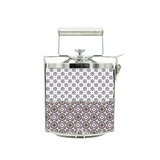 BDARI Tiffin Carrier - Sand Blue White Batik (Nationwide Delivery)