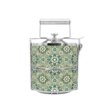 BDARI Tiffin Carrier - Green Geometric (Nationwide Delivery)
