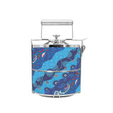 BDARI Tiffin Carrier - Blue Wave Patchwork (Nationwide Delivery)
