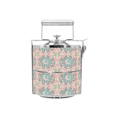 BDARI Tiffin Carrier - Pastel Pink Raya  (Nationwide Delivery)