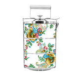 BDARI Tiffin Carrier - Colourful Abstract Flower (Nationwide Delivery)