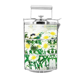 BDARI Tiffin Carrier - White Floral Botanic (Nationwide Delivery)