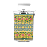 BDARI Tiffin Carrier - Yellow Chinese Ornament (Nationwide Delivery)