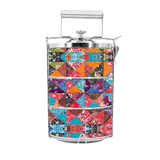 BDARI Tiffin Carrier - Quilt Batik (Nationwide Delivery)