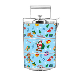 BDARI Tiffin Carrier - Blue Christmas (Nationwide Delivery)