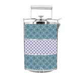 BDARI Tiffin Carrier - Mix Blue White Batik (Nationwide Delivery)
