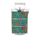 BDARI Tiffin Carrier - Teal Wild Blossom (Nationwide Delivery)